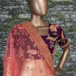 Women's Silk Semi-Stitched Lehenga Choli